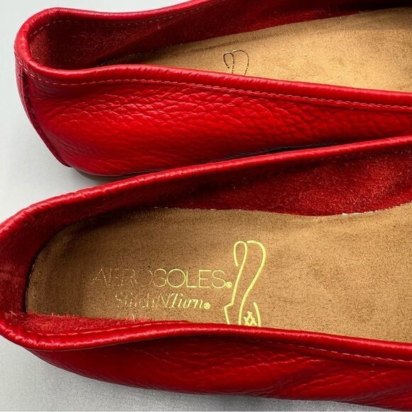 Aerosoles Big Bet Ballet Flat Red - Picture 4 of 7